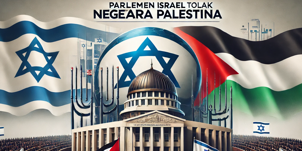 Parlemen Israel Tolak Negara Palestina