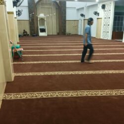 Karpet Masjid Warna Coklat Kingdom 12mm, Pilihan untuk Pengadaan Karpet Masjid dalam Jumlah Banyak karpet masjid warna coklat kingdom tebal 12mm (15)